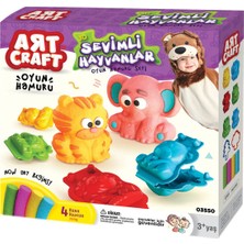 Sayıcı Kids Hayvanat Bahçesi 3D Hamur Seti 200 gr | Sağlık Testli Güvenli Oyun Hamuru | 3 Yaş+ Eğlenceli Tasarım