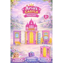 Sayıcı Kids Aria’nın Şatosu – Taşınabilir Oyun Seti, 3+ Yaş / Rol Yapma Oyuncak Evi