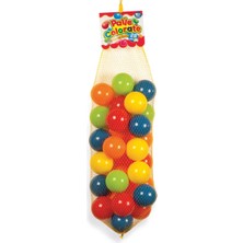 Sayıcı Kids Oyun Havuz Topu 28’li Filede 7cm | +3 Yaş Renkli Oyun Topları | Çocuklar Için Eğlenceli Oyun Seti