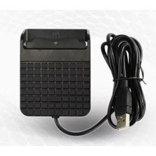 Gümrük Bey Taşınabilir USB 2.0 Pc‑link Akıllı Kart Okuyucu DCR33 – E‑devlet, Banka ve Sım Kart Destekli Kart Okuyucu