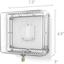 Liora Ana Sayfa CG511A1000 Orta Termostat Koruması, Termostatlara Uyar 5 "y x 6" W Veya Daha Küçük