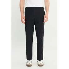 Wrangler W2510796001 Siyah Erkek Regular Fit Lastikli Bel Düz Paça Chino Pantolon