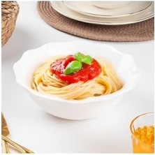 Liora Porselen Sunum Kasesi, 6 Parçalı Set Tatlı, Çerez, Sos, Salata Kasesi Seti, ve Birçok Amaç Için Şık Dekoratif Kase 6 Adet