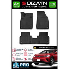 S-Dizayn VW ID.4 3D Pro Havuzlu Paspas 2024 Üzeri A+ Kalite