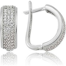 Fm Gümüş Tamtur Küpe