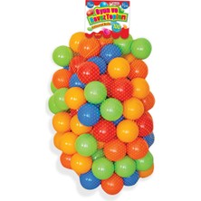 Sayıcı Kids Oyun Havuz Topları 100 Parça 9 cm | +3 Yaş Renkli Oyun Topları Seti | Eğlenceli ve Büyük Set