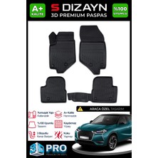S-Dizayn Ds Ds3 Crossback 3D Pro Havuzlu Paspas 2018 Üzeri A+ Kalite 3DS-SDZ030