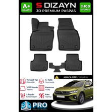 S-Dizayn Vw Taigo 3D Pro Havuzlu Paspas 2020 Üzeri A+ Kalite 3DS-SDZ062