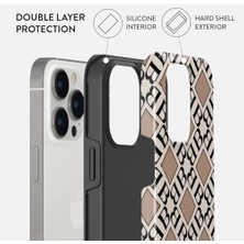 Velora Burga 14 Pro Max Için Magsafe ile Uyumlu Tough Kılıf, Monogram