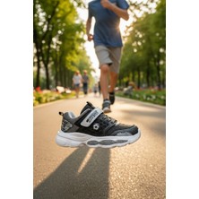 Enoch Petek Doku Detaylı Çocuk Spor Ayakkabı Cırtlı