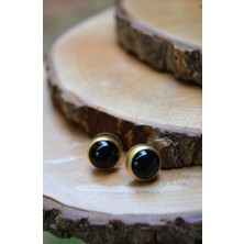 Stoneage F02582 Oniks Doğal Taşlı El Yapımı Küpe