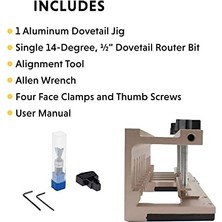 Velora 861 Pro Dovetailer 2 Kırlangıçkuyruğu Birleştirme Aparatı