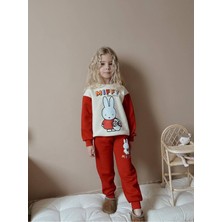 Yiğit Butik Karakter Desenli Kız Çocuk Takım