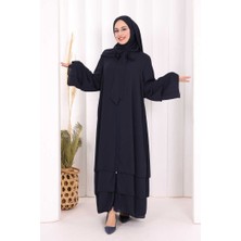 Bym Fashion Hac Umre Ferace Şal Hediye   7052 Lacivert