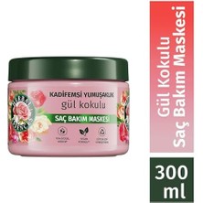 Velora Herbal Essences Kadifemsi Yumuşaklık Gül Kokulu Saç Bakım Maskesi 300ML