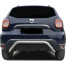 Aftermarket Dacia Duster 2010-2024 Arka Tampon Koruma Demiri Krom