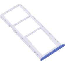 Genos Realme 5i  Sim Kart Tepsisi RMX2030 RMX2032 (Mavi)