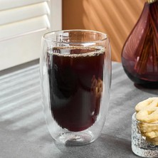 Velora Lineo Çift Cidarlı Bardak 450 ml