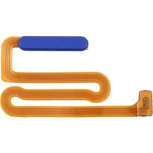 Genos Samsung Galaxy A12 Parmak Izi Okuyucu Flex SM-A125F (Mavi)