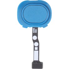 Genos Samsung Galaxy M30S Parmak Izi Okuyucu Flex SM-M307F (Mavi)