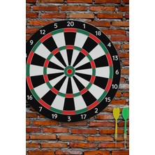 Ciyu Ticaret Duvara Asılabilen Dart Oyunu 40 cm Dart Arkadaş Eğlence Oyun Hedef Tutturma