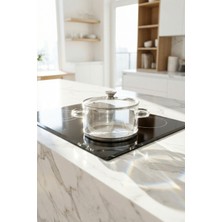 Acar Pureglass Isıya Dayanıklı Cam Tencere - 20 cm - 3.5 L