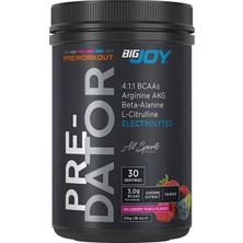 Bigjoy Sports Pre-Dator 510g 30 Servis Orman Meyveli Pre-Workout