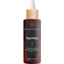 Velora Red Peel (Aha 10%, Bha 2%) Canlandırıcı ve Cilt Tonu Eşitleyici Kırmızı Peeling Serum