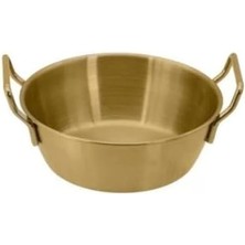 Liora Paslanmaz Çelik Sahan Tava - Yumurta Tavası, Sos Tavası, Şık Tasarım, 12 cm Küçük Boy Mutfak Tavası