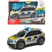 Nilly Toys 203714013038 Sesli ve Işıklı Uluslararası Polis Arabası -Dickie