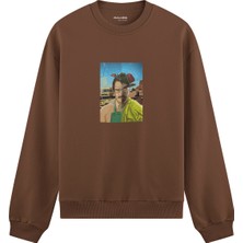 The Lucid Lab Walter White / Heisenberg Oversize Sweatshirt - Kahverengi