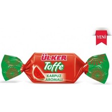 Ülker Toffe Karpuz Aromalı 1000 gr Yerli Üretim Şekerleme Lezzeti ile İkramlık