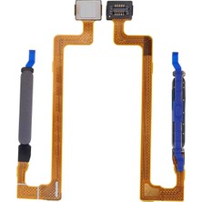 Genos Xiaomi Redmi Note 12R Parmak Izi Okuyucu Flex 23076RA4BC Mavi (Siyah)