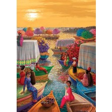 Velora Çiçek Limanı 1000 Parça Puzzle