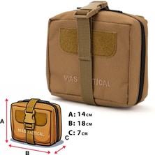 Mas Tactical® Sağlık Çantası Tan Büyük Gen2