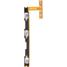 Genos Xiaomi Redmi 12C On Off Yan Ses Power Film Flex 22120RN86G 22120RN86I 22126RN91Y 2212ARNC4L