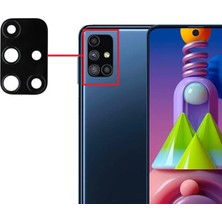 Genos Samsung Galaxy M51 Kamera Lensi Camı SM-M515F