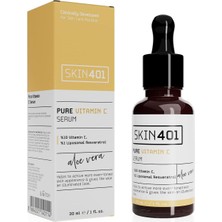 Velora SKIN401%10 Vitamin C Aydınlatıcı Renk Tonu Eşitleyici Serum 30ML