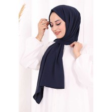 Bym Fashion 2051 Pamuk Caz Şal Lacivert