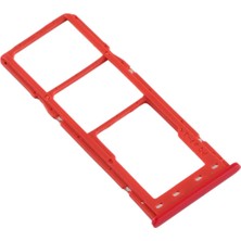 Genos Samsung Galaxy A10S Sim Kart Tepsisi SM-A107F (Kırmızı)