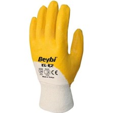 Velora Beybi Kn2 Pamuk Nitril Eldiven (10 Beden) 12 Çift