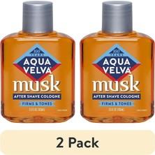 Aqua Velva Musk 103 Ml After Shave Kolonya Erkekler İçin Güçlü Misk Kokusu ve Serinletici Etki