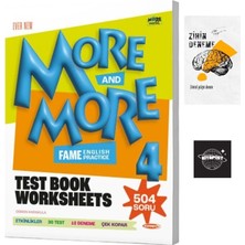 Fenomen Yayınları More&more 4.sınıf Testbook Worksheets 504 +ZİHİNDENEME/NO248