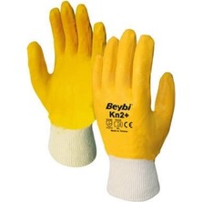 Beybi Kn2+ Yüksek Performanslı Tam Nitril Kaplı Pamuk Eldiven