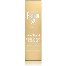 Velora Plantur 39 Renkli Sarışın Phyto Kafein Şampuanı - Kadınlar Için Renkli Canlandırıcı Saç Şampuanı Saç Köklerini Etkinleştirecek - Sarışın ve Sarı Saçlar Için - 1 x 250 ml