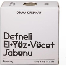 Velora Otama Kırkpınar Doğal Defneli El Yüz Vücut Sabunu 150 gr