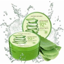 Velora Nature Republic New Soothing & Aloe Vera 92% Gel, 10.56 Fl Oz