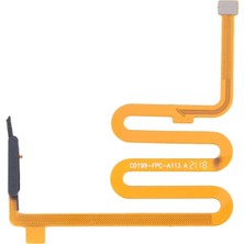 Genos Infinix Note 10 Pro Parmak Izi Okuyucu Flex X695, X695D (Siyah)