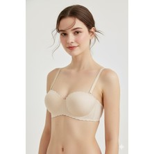 Royaleks Group Lazer Kesim Dolgulu Telsiz Iz Yapmaz Sütyen Ten