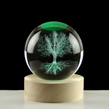Nuveden Ieg™ Renk Değiştiren Hayat Ağaçı Cam Küre